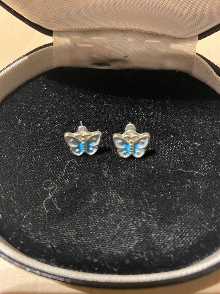 Ohrringe Schmetterling