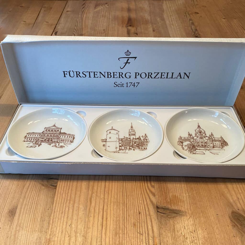Fürstenberg Porzellan - drei Teller